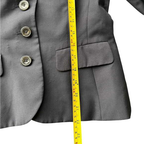 Vintage ESCADA Navy 100% Virgin Wool Blazer - Picture 15 of 16